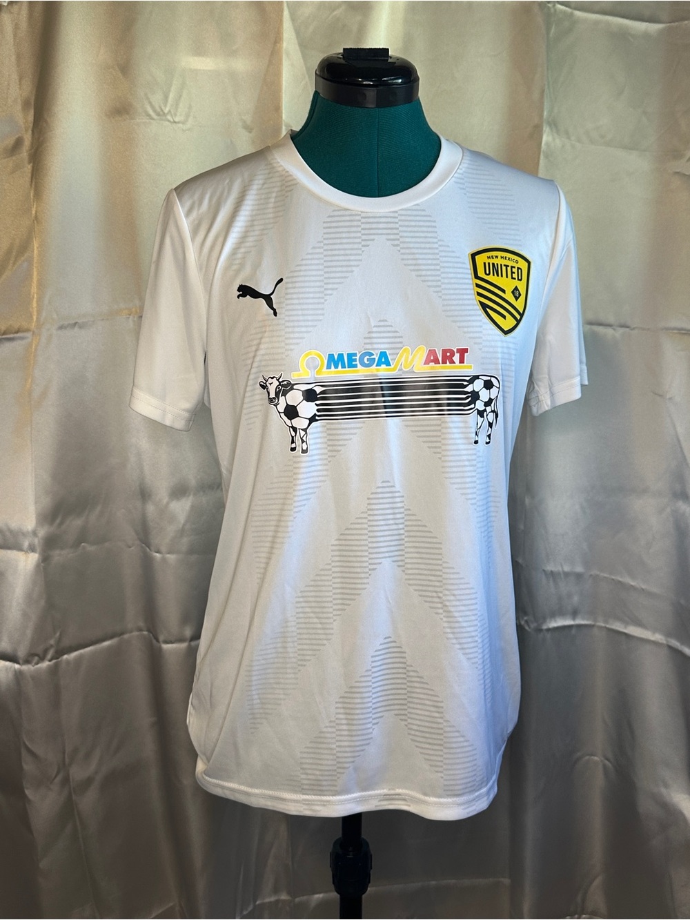 New Mexico United Women’s Away Jersey Omega Mart by Puma, Size M